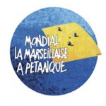 Logo mondial de la pétanque - La marseillaise - Marseille